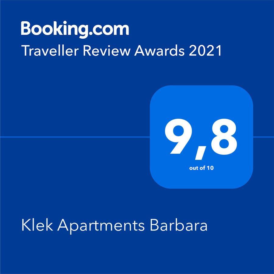 Klek Apartments Barbara Exterior foto